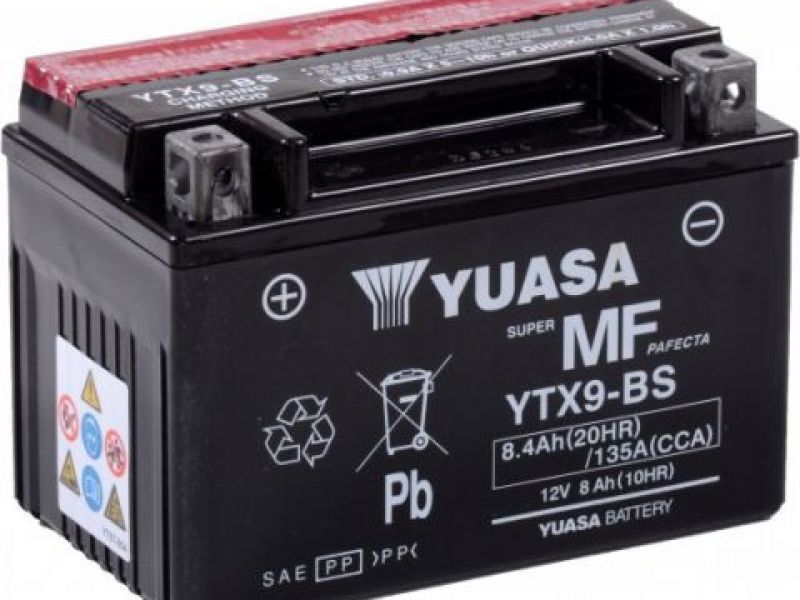 Аккумулятор YUASA YTX9-BS
